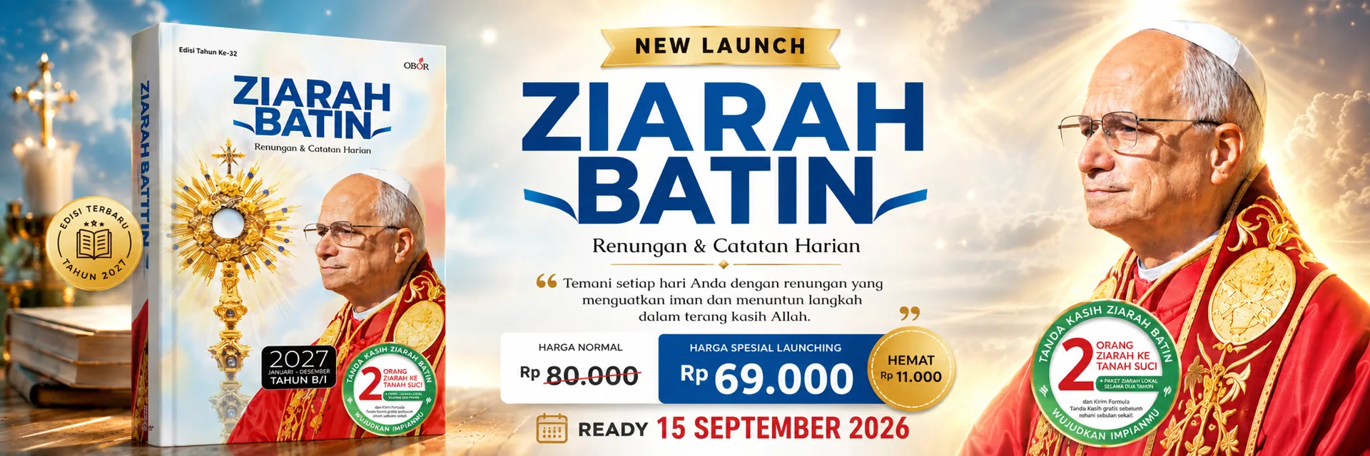 Launching Buku Ziarah Batin 2027