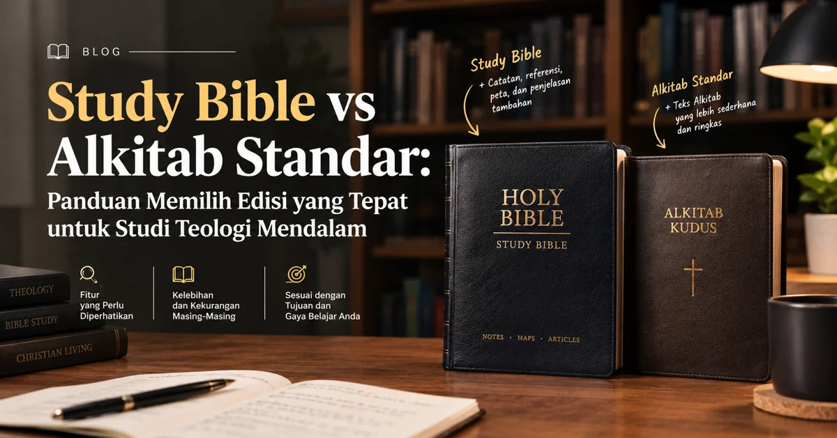 Study Bible vs Alkitab Standar: Panduan Memilih Edisi yang Tepat untuk Studi Teologi Mendalam