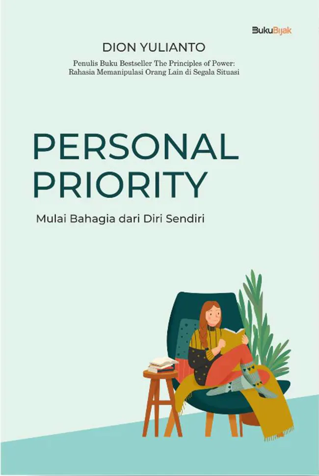 Buku Personal Priority : Mulai Bahagia dari Diri Sendiri oleh Dion Yulianto