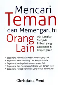Mencari Teman dan Memengaruhi Orang Lain — Christiana Weni — sampul