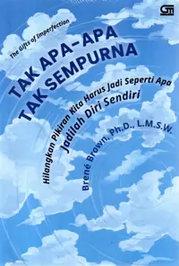 Tak Apa-Apa Tak Sempurna — Brene Brown — sampul