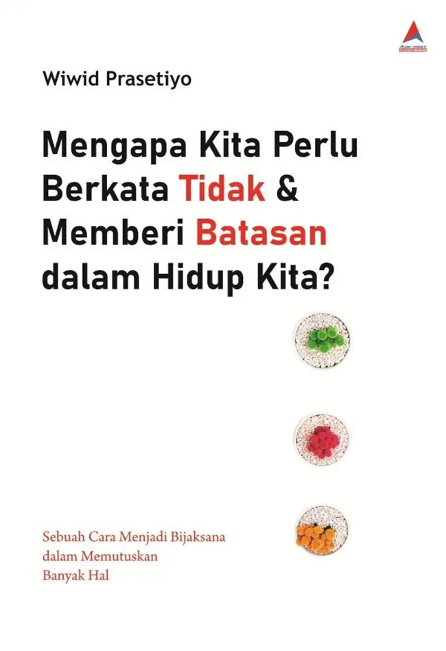 Buku Mengapa Kita Perlu Berkata Tidak  & Memberi Batasan dalam Hidup Kita? oleh Wiwid Prasetiyo