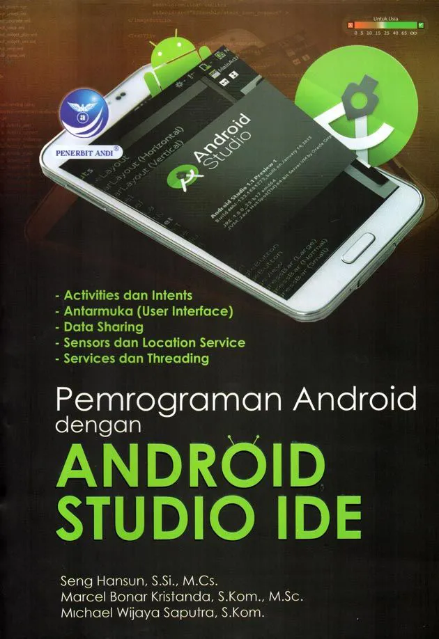 Buku Pemrograman Android Studio Ide oleh  Seng Hansun, Marcel Bonar Kristanda, Michael Wijaya Saputra