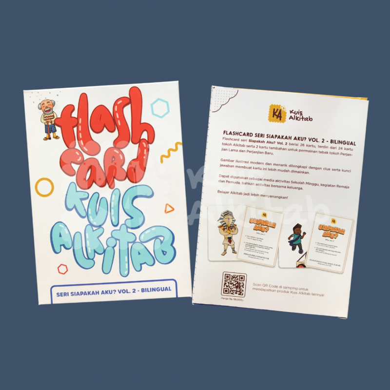 Buku Flashcard kuis alkitab seri siapakah aku ? Vol.2 oleh Kuis Alkitab