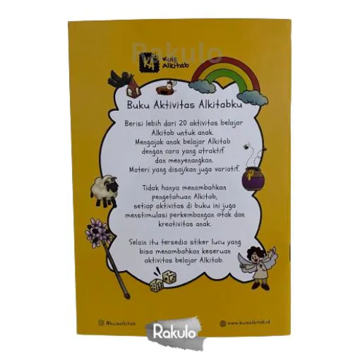 Buku Aktivitas Alkitabku oleh Kuis Alkitab
