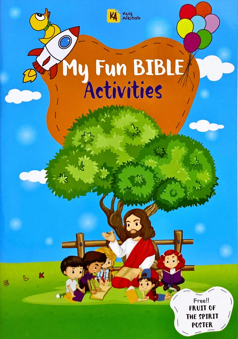 Buku Fun Bible Activities - Aktivitas Seru Alkitabku Bahasa Inggris oleh Kuis Alkitab