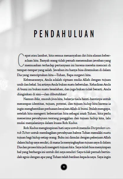 Buku Diciptakan untuk Tujuan - Created for Purpose oleh Guillermo Maldonado