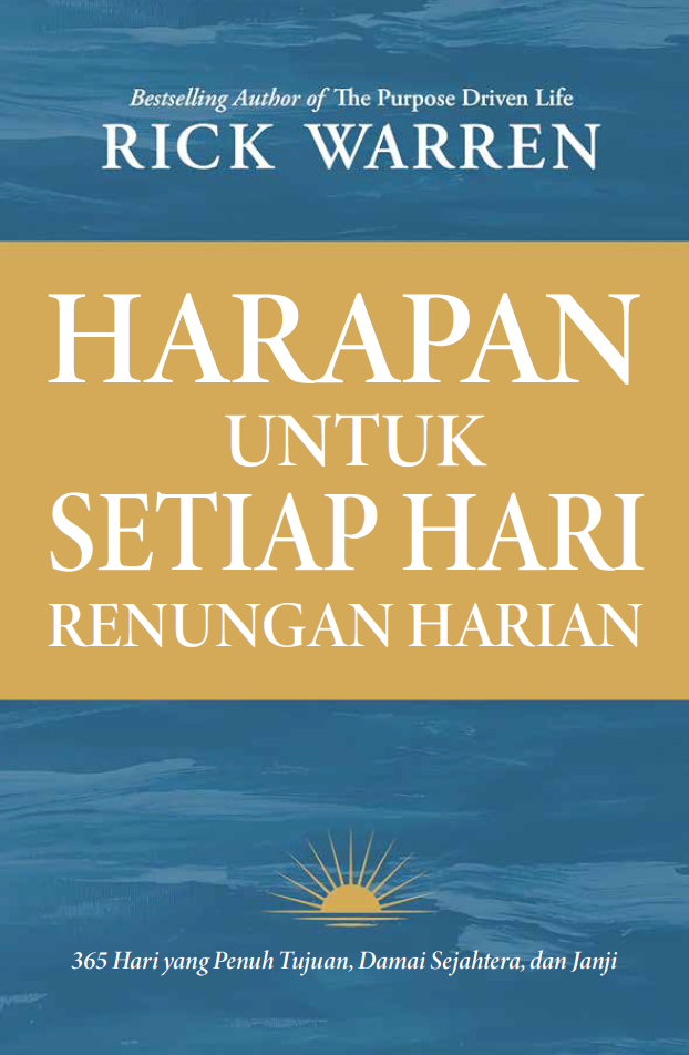 Buku Harapan untuk Setiap Hari – Renungan Harian oleh Rick Warren