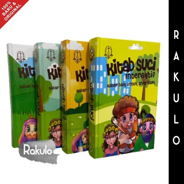 Buku Alkitab DC TB 053 Interaktif Anak oleh Lembaga Biblika Indonesia