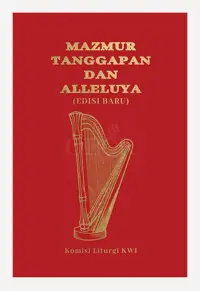 Mazmur Tanggapan dan Alleluya (edisi baru) — Komisi liturgi KWI — sampul