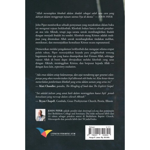 Buku Expository Exultation - Sukacita Ekspositoris  oleh John Piper