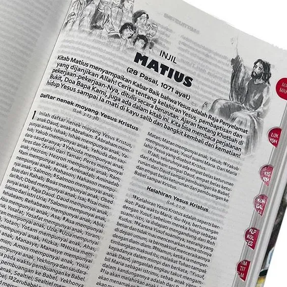 Buku Alkitab TB2 043 TI P Bergambar oleh Lembaga Alkitab Indonesia