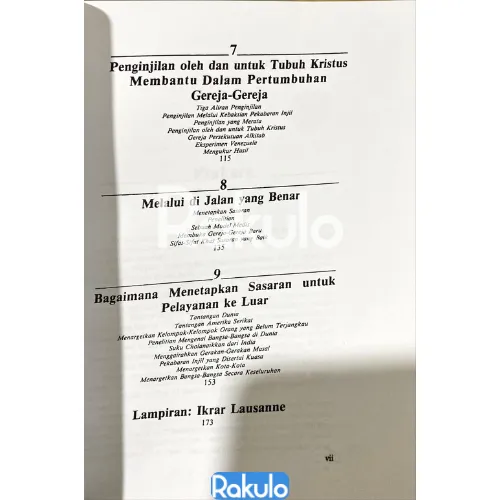 Buku Strategi Perkembangan Gereja oleh C. Peter Wagner