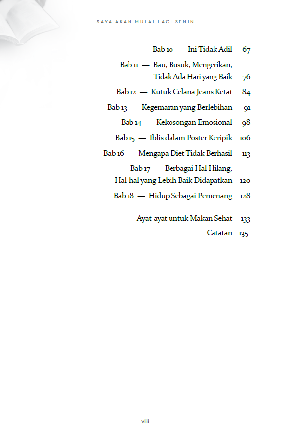 Saya akan Mulai Lagi Senin