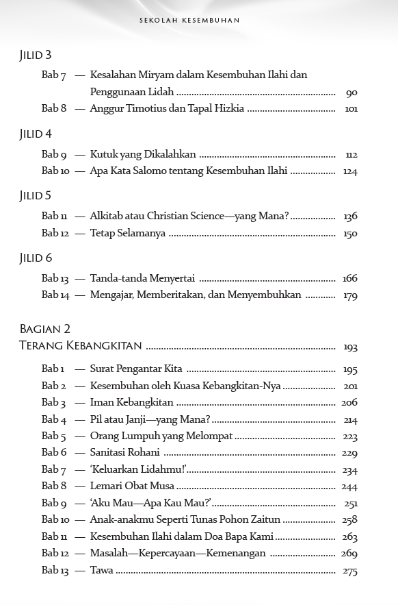 Buku DR. Lilian B. Yeomans Sekolah Kesembuhan – Kaye Hoole Mountz