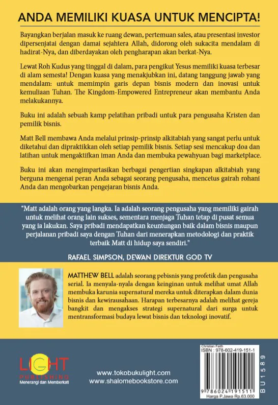 The Kingdom Empowered Entrepreneur (Pengusaha yang Diberdayakan Kerajaan)