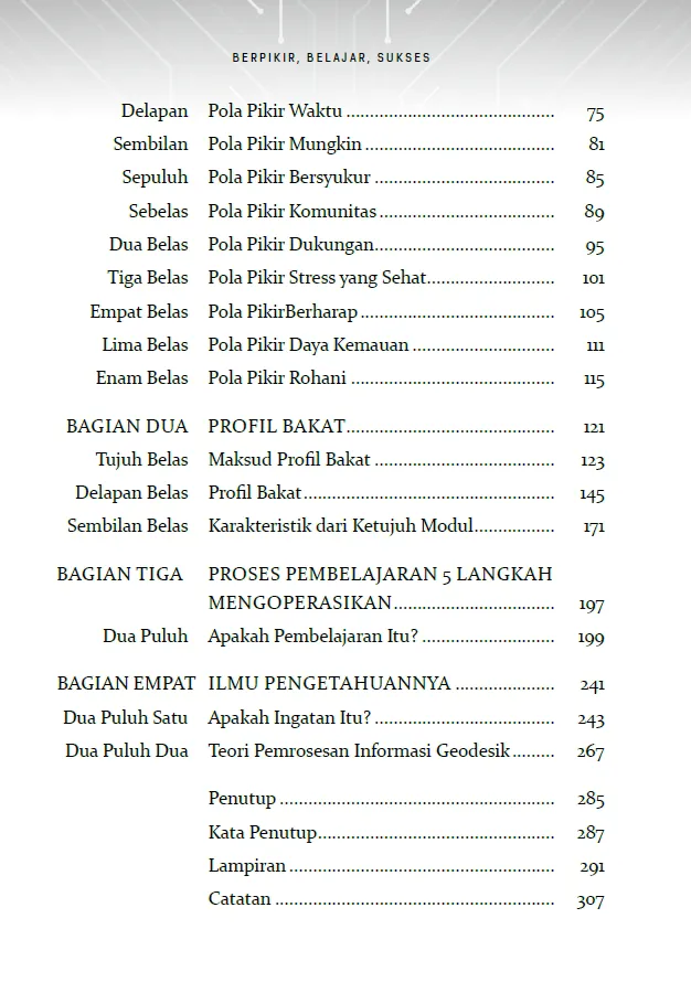 Think Learn Succeed (Berpikir, Belajar, Sukses)