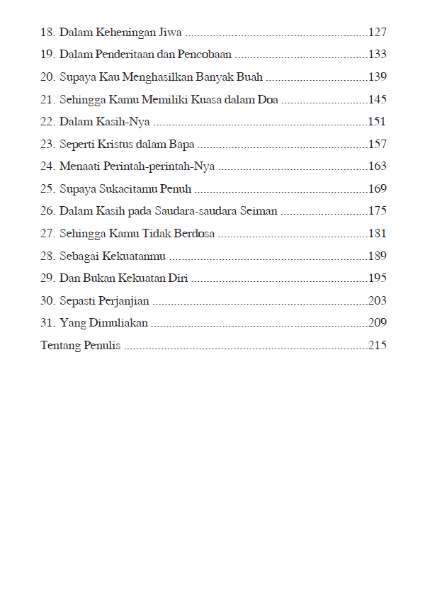 Tinggal di dalam Kristus