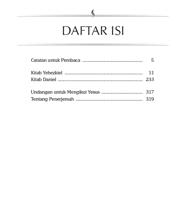 Kitab Yehezkiel dan Daniel – Alkitab The Passion Translation