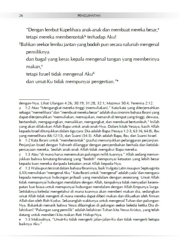 Yesaya Alkitab The Passion Translation