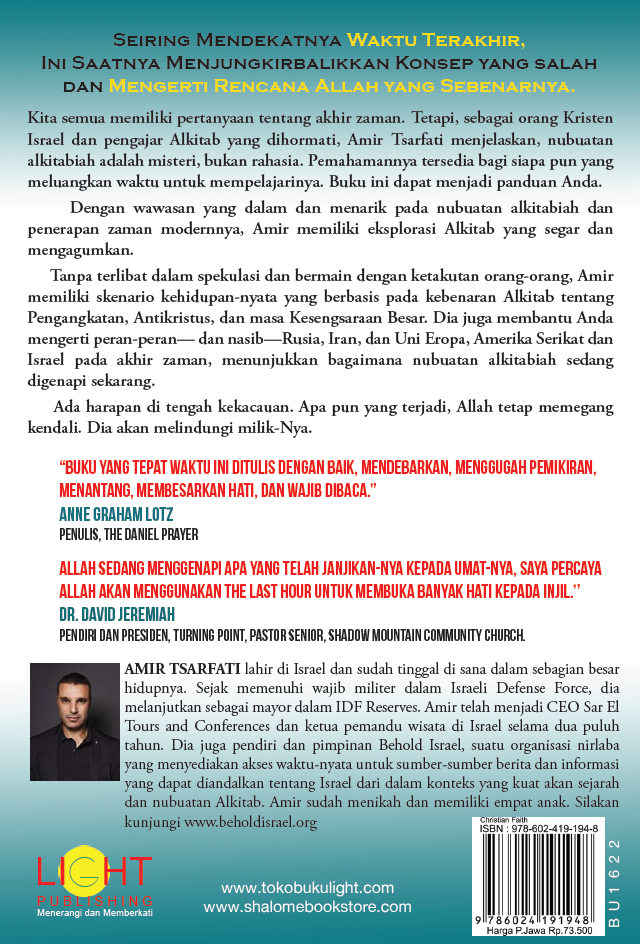 Waktu Terakhir – Amir Tsarfati – Buku Rohani Kristen