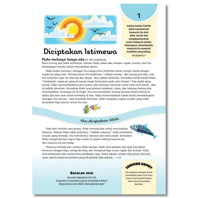 Buku Santapan Rohani Untuk Anak Vol. 1 oleh Crystal Bowman,  Teri McKinley