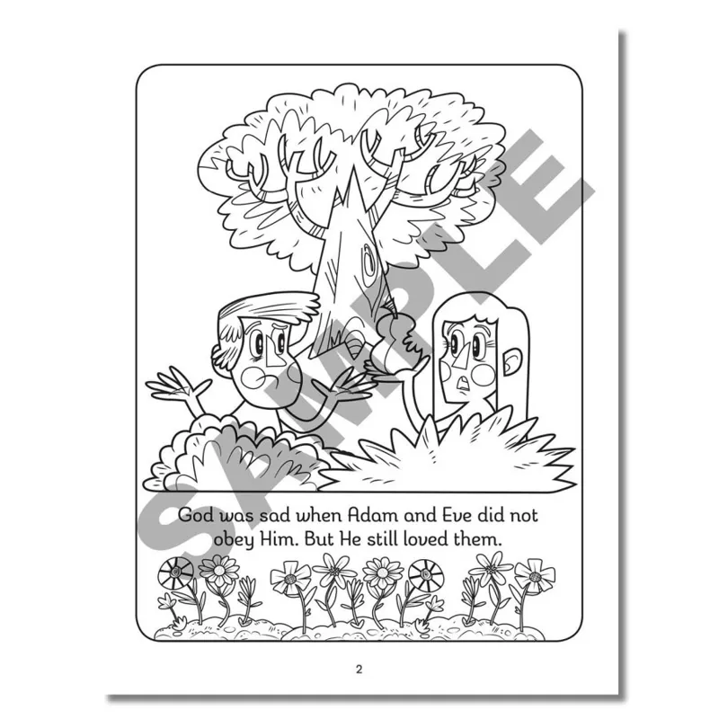 Buku Our Daily Bread for Kids Coloring & Activity Book Mewarnai dan Aktivitas Anak Kristen oleh Crystal Bowman,  Teri McKinley