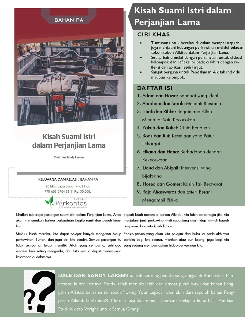 Kisah Suami Istri dalam Perjanjian Lama