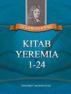 Matthew Henry Kitab Yeremia 1-24