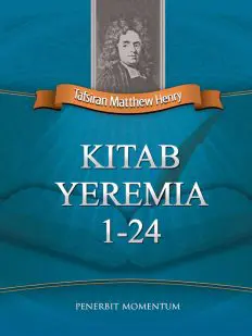  Matthew Henry Kitab Yeremia 1-24
