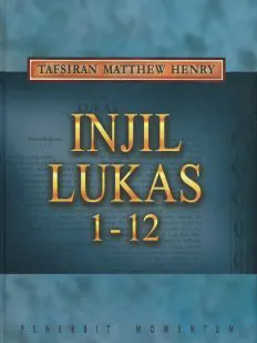 Matthew Henry: Injil Lukas 1-12