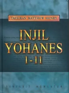 Matthew Henry: Injil Yohanes 1-11 