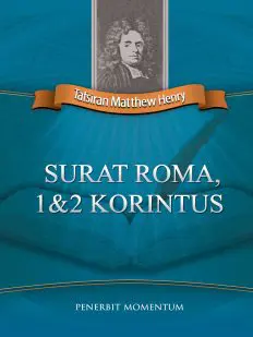 Matthew Henry: Surat Roma, 1-2 Korintus 