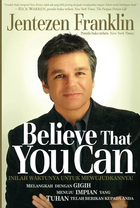 Buku Believe That You Can oleh Jentezen Franklin