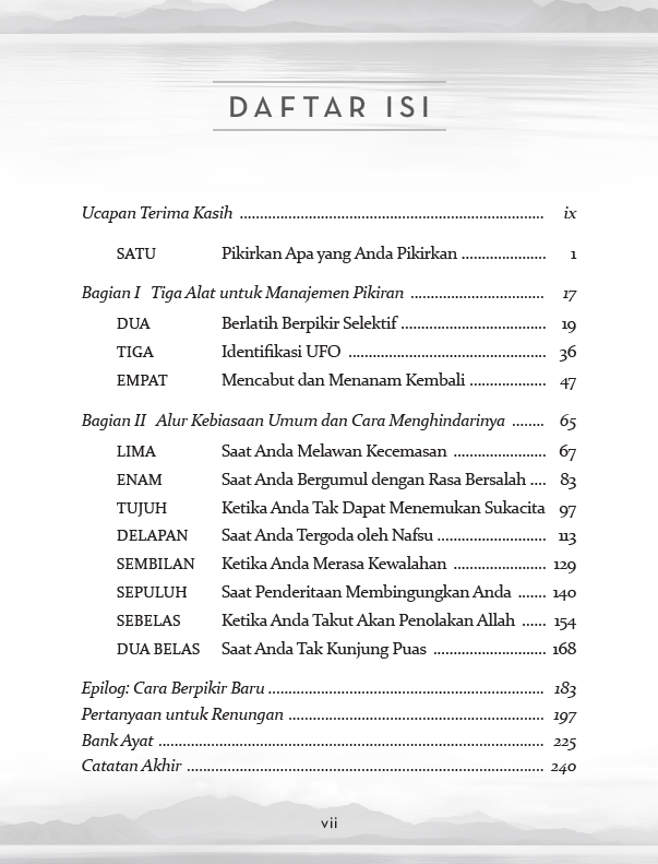 Buku Kendalikan Pikiran Anda- Tame Your Thoughts oleh Max Lucado