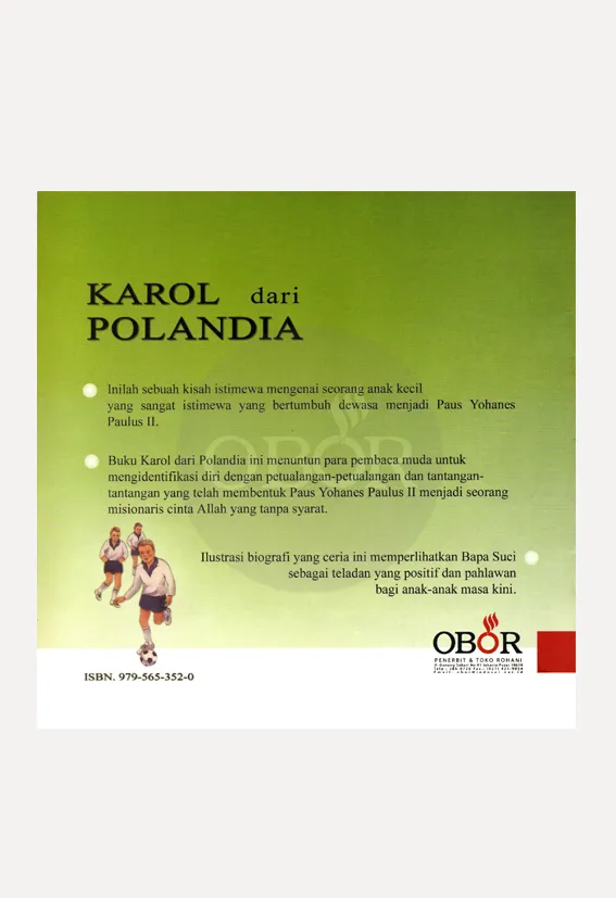 Buku Karol Dari Polandia oleh M. Leonora Wilson, FSP