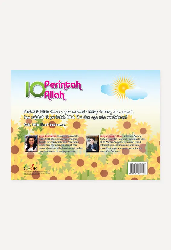 Buku 10 Perintah Allah oleh Yesra Giptarima, amp; Jaclyn Litaay
