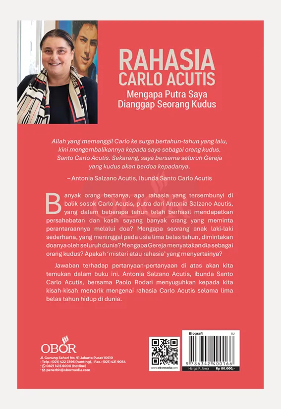 Buku Rahasia Carlo Acutis oleh Antonia Salzano Acutis dengan Paolo Rodari