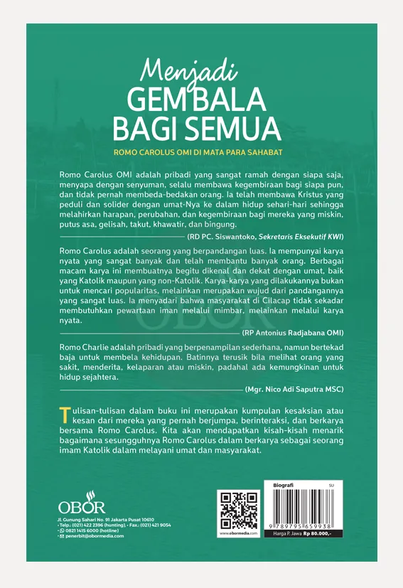Buku Menjadi Gembala Bagi Semua oleh Tim Redaksi Penerbit OBOR