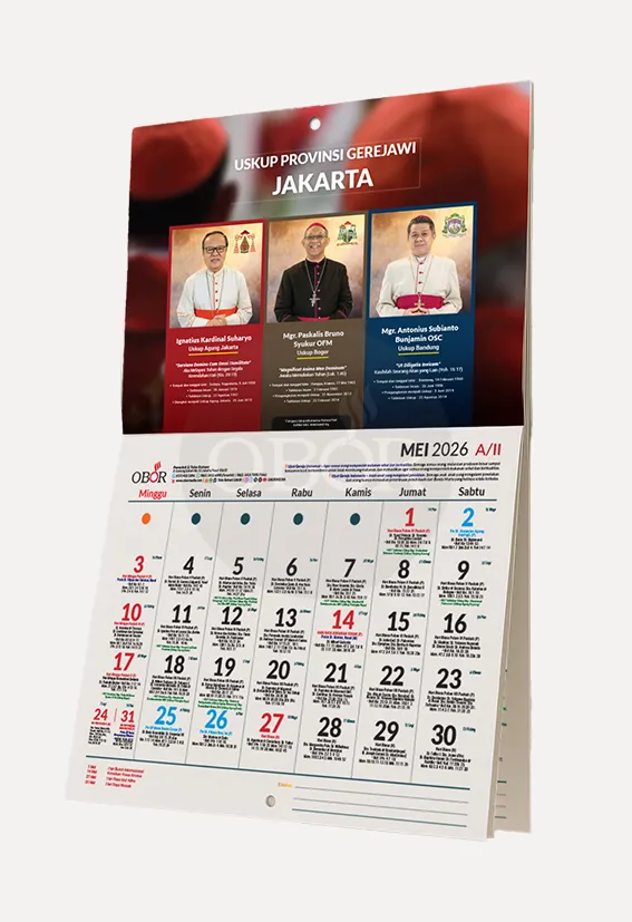 Buku Kalender Liturgi 2026 - Dinding oleh 