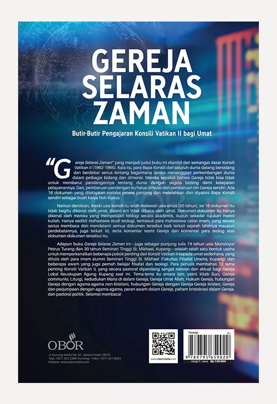 Buku Gereja Selaras Zaman oleh Dr. Norbertus Jegalus, MA, RD Siprianus S. Senda, S.AG., L.TH.BIB, RD Florens Maxi Un Bria, S.AG., M.SOS