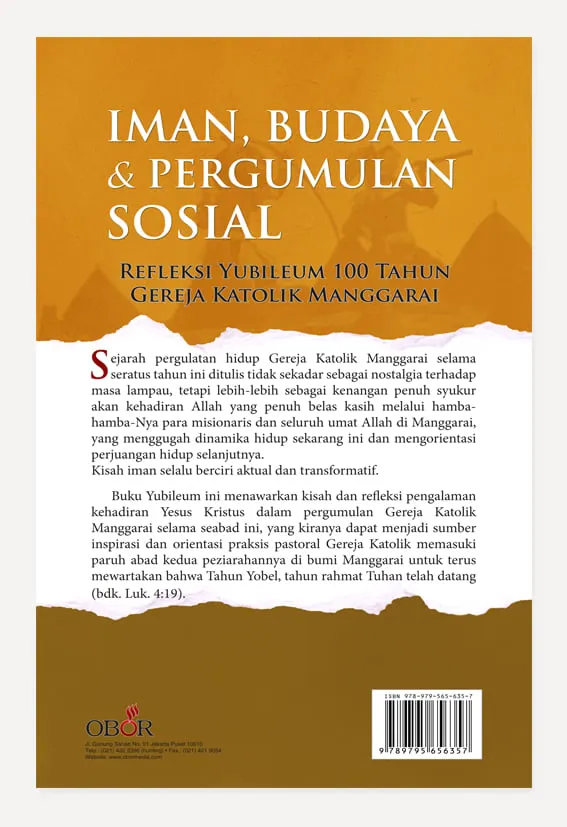 Buku Iman, Budaya, dan Pergumulan Sosial oleh Dr. Martin Chen Pr, Charles Suwendi Pr, Lic