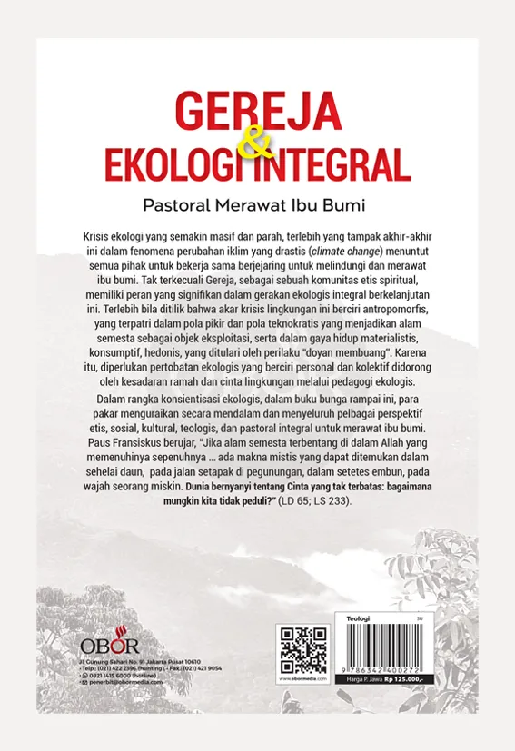 Buku Gereja & Ekologi Integral oleh Dokter Martin Chen