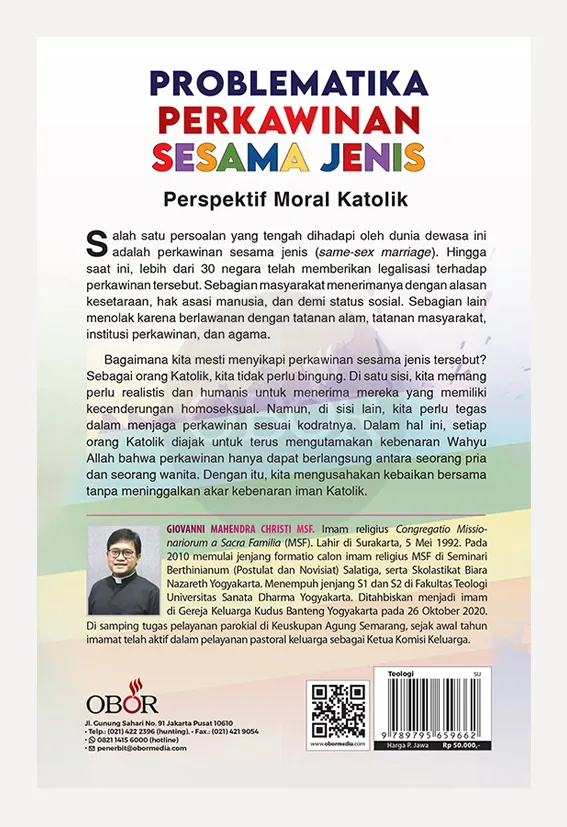 Buku Problematika Perkawinan Sesama Jenis oleh GIOVANNI MAHENDRA CHRISTI MSF
