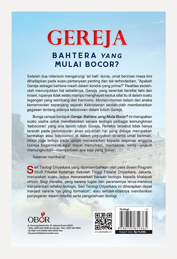 Buku Gereja Bahtera Yang Mulai Bocor? oleh RP Dhaniel Whisnu Bintoro CICM