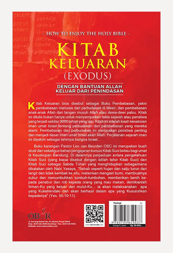 Buku Kitab Keluaran (Exodus) -  How to Enjoy Holy Bible oleh Leo Van Beurden OSC