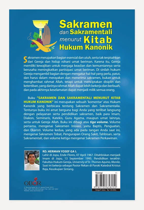 Buku Sakramen dan Sakramentali Menurut Kitab Hukum Kanonik – Vol. 2 oleh RD Herman Yosef Ga I