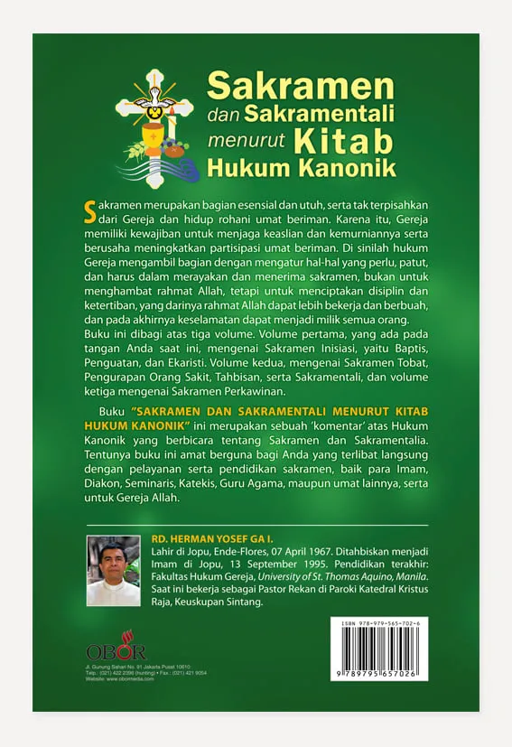 Buku Sakramen dan Sakramentali Menurut Kitab Hukum Kanonik – Vol. 1 oleh RD Herman Yosef Ga I