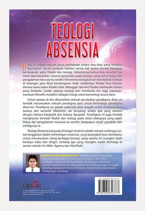 Buku Teologi Absensia oleh Haryo Tejo B.