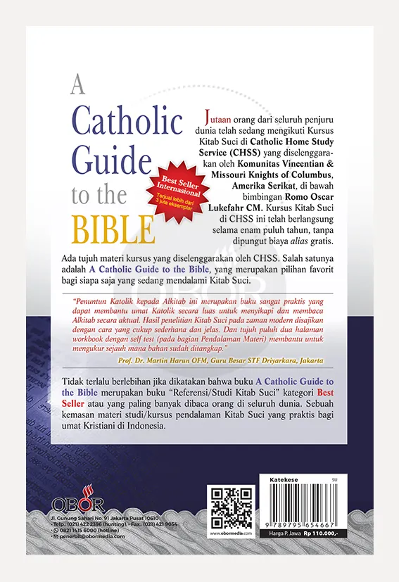 Buku A Catholic Guide to the Bible oleh Father Oscar Lukefahr
